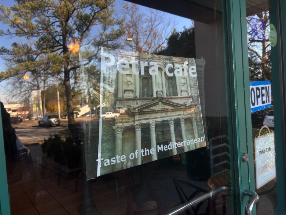 <strong>Petra Cafe closed Friday, Dec. 20.</strong> (Sophia Surrett/The Daily Memphian)