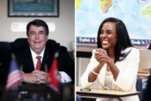 <strong>Attorney Alan Crone (left) is representing Marie Feagins (right).</strong> (From left to right: Patrick Lantrip/The Daily Memphian file; Mark Weber/The Daily Memphian file)