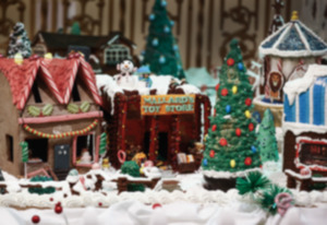 <strong>Peabody Hotel&rsquo;s gingerbread display.</strong> (Mark Weber/The Daily Memphian)