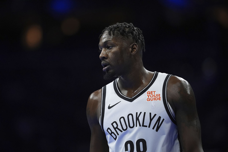 <strong>Despite online rumors, the Memphis Grizzlies did not make a trade on Sunday. Instead, Brooklyn Nets' Dorian Finney-Smith will go to the Lakers. Finney-Smith plays during an Emirates NBA Cup basketball game, Friday, Nov. 22, 2024, in Philadelphia.</strong> (Matt Slocum/AP Photo file)