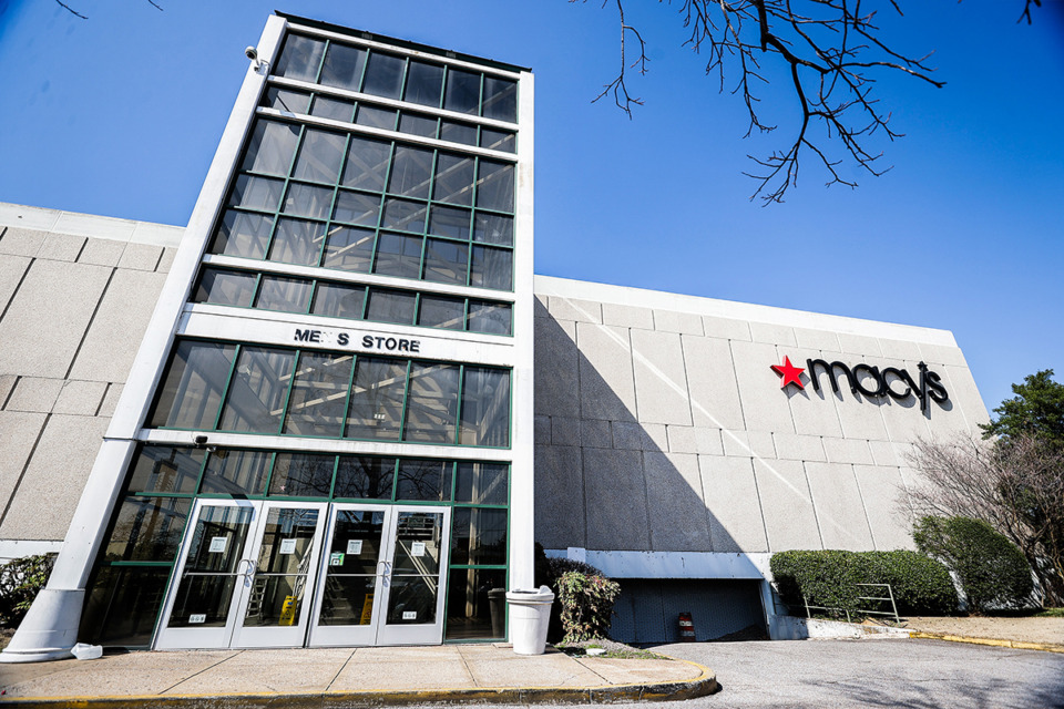 <strong>Macy's at Oak Court Mall will close in the coming months.</strong> (Patrick Lantrip/The Daily Memphian file)