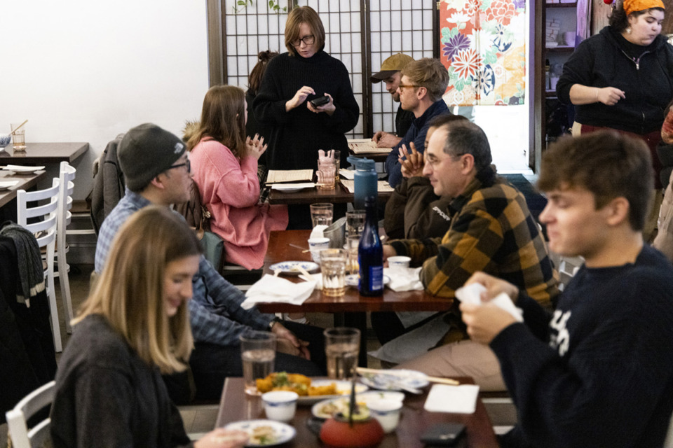 <strong>Good Fortune Co.&rsquo;s smaller dining room is bustling on Thursday, Jan. 9. One of 2025&rsquo;s predicted dining trends is smaller dining rooms.</strong> (Brad Vest/Special to The Daily Memphian)