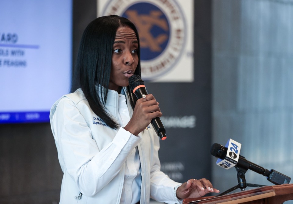 <strong>Memphis-Shelby County Schools Superintendent Marie Feagins calls the charges against her &ldquo;meritless.&rdquo;</strong> (Patrick Lantrip/The Daily Memphian)