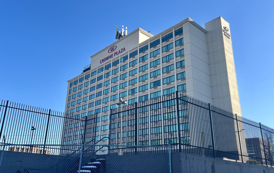 <strong>The Crowne Plaza Memphis Downtown is located at 300 N. Second St.</strong> (Sophia Surrett/The Daily Memphian)