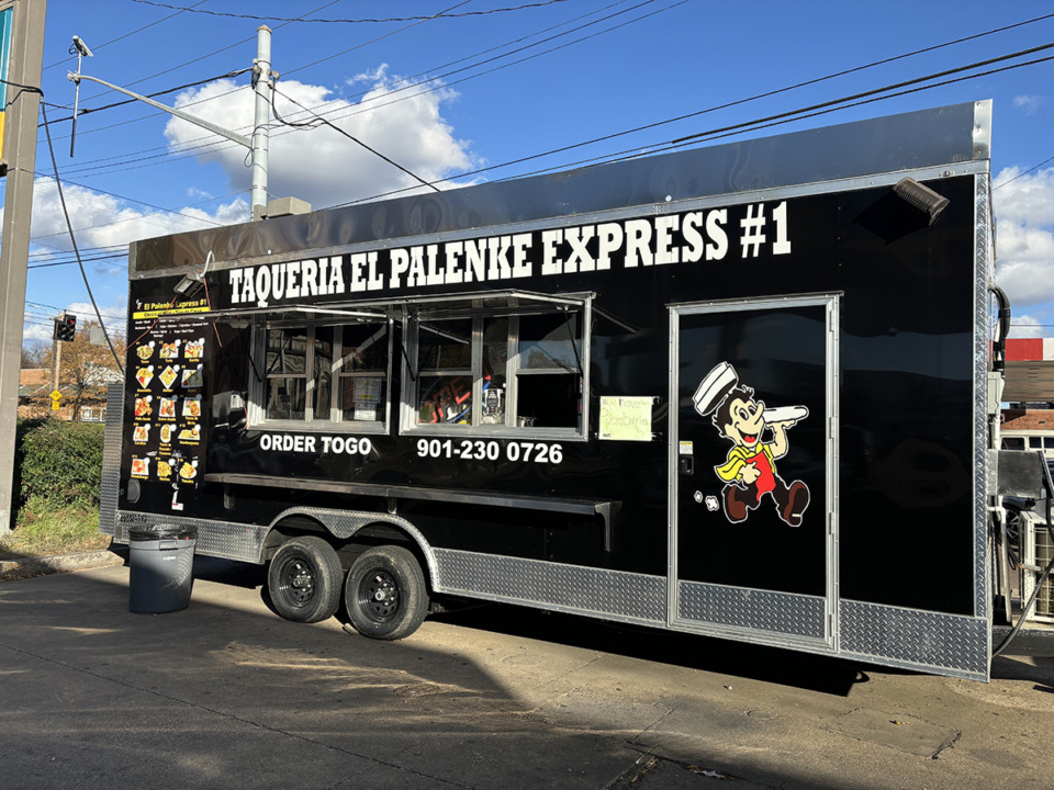 <strong>The Taqueria El Palenke Express food truck is located in the parking lot of a gas station at 629 N. Highland St.</strong> (Joshua Carlucci/Special to The Daily Memphian)