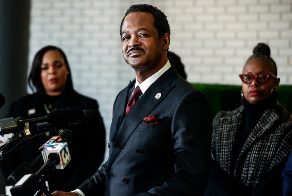 <strong>&ldquo;Again, I ask the community to trust me,&rdquo; interim Memphis-Shelby County Schools Superintendent Roderick Richmond said during press conference on Thursday, Jan. 23, 2025.</strong> (Mark Weber/The Daily Memphian)