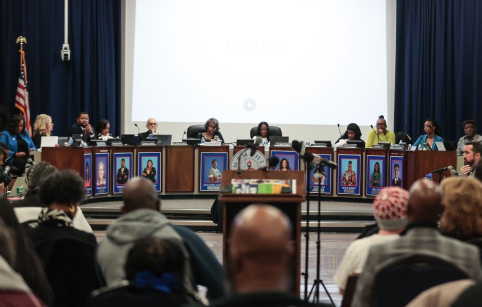 <strong>The MSCS school board meets Jan. 21, 2025 to decide the fate of superintendent Marie Feagins.</strong> (Patrick Lantrip/The Daily Memphian)