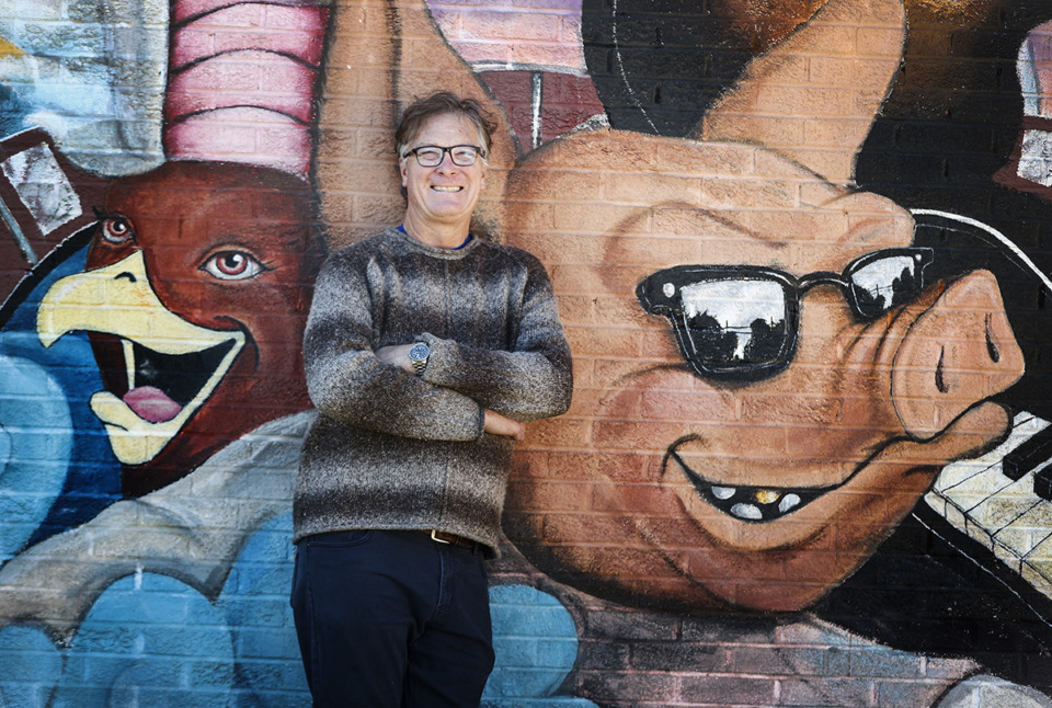 <strong>Central BBQ reopens Monday, Jan. 27 on Central Avenue after a two-and-a-half-year process. Owner Craig Blondis (pictured) and Roger Sapp took over the two buildings adjacent to the Central BBQ location and transformed them into a new restaurant.</strong> (Mark Weber/The Daily Memphian)