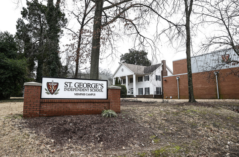 <strong>The St. George&rsquo;s board said the future of its Memphis campus building is up to the approval of the University of Memphis Board of Trustees, which oversees the new K-12 school district.</strong> (Mark Weber/The Daily Memphian)