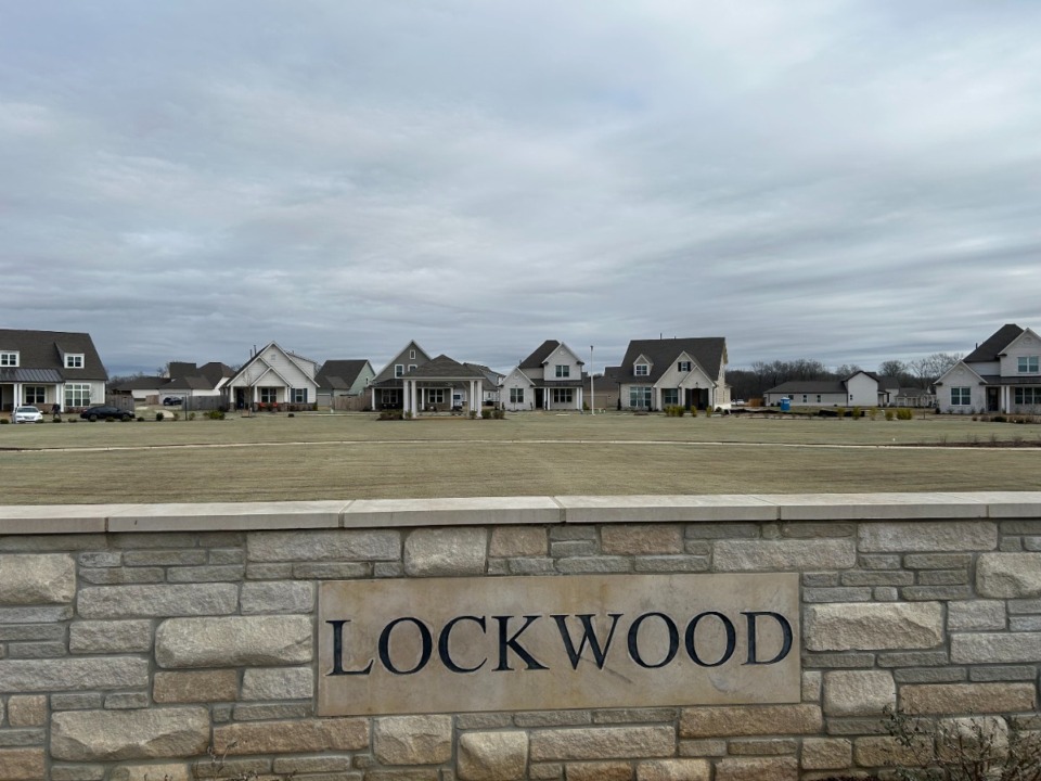 <strong>Lockwood, a new residential sudivision in Collierville, will include more than 300 homes when completed. The neighborhood spans about 95 acres.</strong> (Abigail Warren/The Daily Memphian)