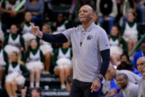 <strong>Memphis head coach Penny Hardaway reacts during the first half of an NCAA college basketball game against the Tulane in New Orleans, Thursday, Jan. 30, 2025.</strong> (AP Photo/Matthew Hinton)