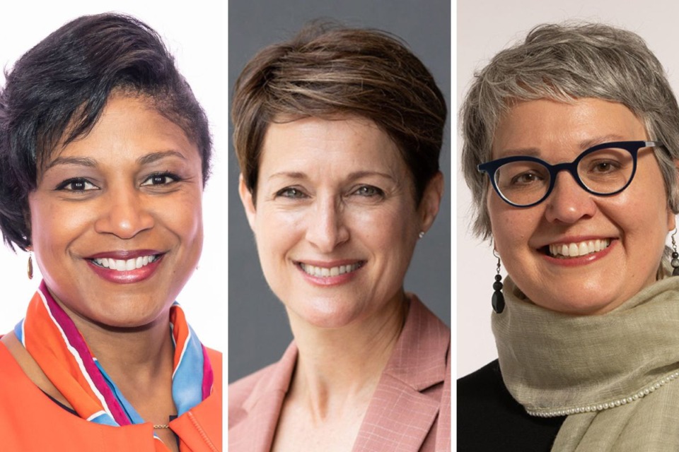 <strong>From left to right:&nbsp;</strong><span data-olk-copy-source="MessageBody"><strong>Ursula Madden, Leigh Mansberg and Tina Sullivan will be&nbsp;panelists for The Daily Memphian&rsquo;s Women in Business seminar taking place Feb. 27 at Memphis Botanic Garden.</strong> (Submitted)</span>