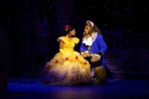 <strong>Jasmine Gillenwaters, left and Jimmy Rustenhaven, right, perform a scene from &ldquo;Beauty and the Beast&rdquo; at Theatre Memphis.</strong> (Courtesy Carla McDonald/Theatre Memphis)