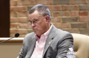 <strong>Then-Alderman Jon McCreery participates in a Germantown Board of Mayor and Aldermen meeting Oct. 23, 2023.</strong> (Mark Weber/The Daily Memphian file)