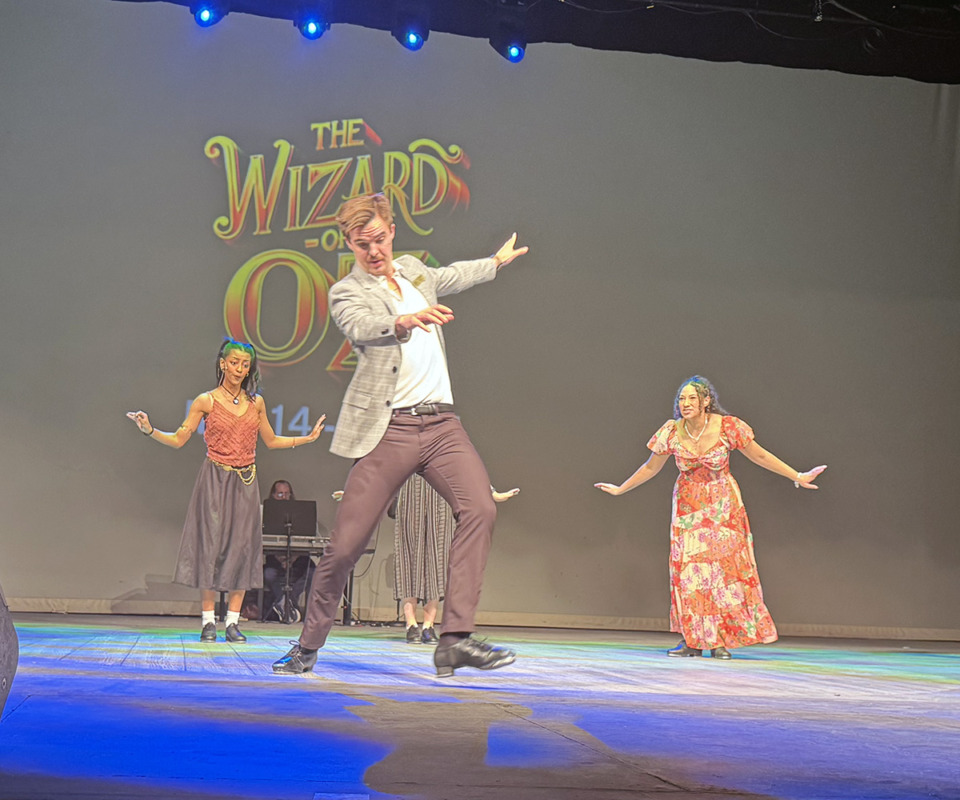 <strong>Ty Lenderman performs &ldquo;If I Only Had A Heart&rdquo; from &ldquo;The Wizard of Oz&rdquo; at Playhouse on the Square&rsquo;s 57th season reveal party Monday, March 3.</strong> (Alys Drake/The Daily Memphian)