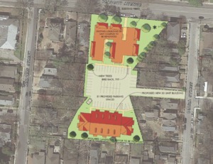 <strong>The Downtown Memphis Commission voted 6-3 Friday, Oct. 18, to uphold its Design Review Board's approval of the design of Peabody Falls apartments in Midtown.</strong> (Design Review Board)