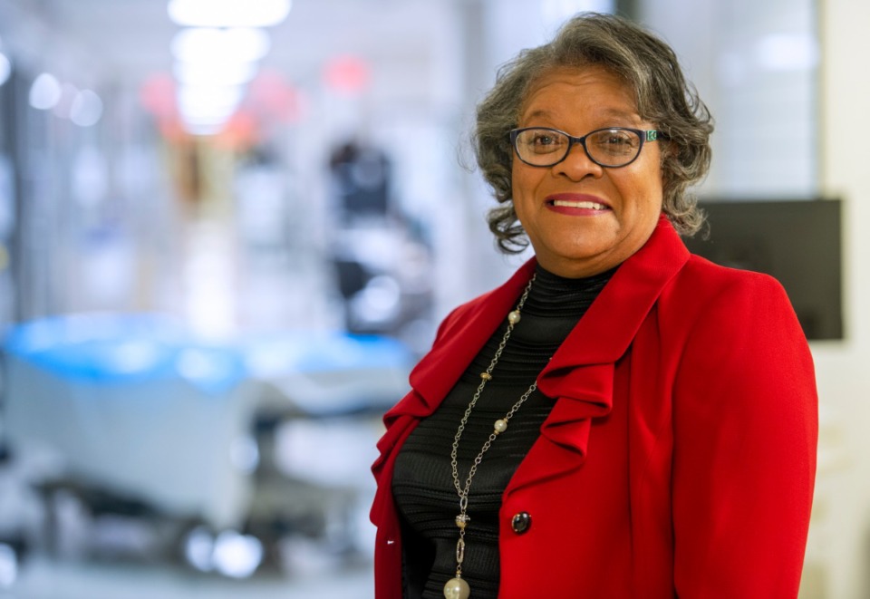 <strong>Stephanie Cowan,&nbsp;director of the 45-bed ICU at St. Francis Hospital-Memphis, recently received the 2019 Clinical Nurse of Distinction award from the Tennessee Hospital Association. Cowan quit college once and took a job as an in-home sitter. &ldquo;It gave me my passion for nursing,&rdquo; she said.</strong>&nbsp;(Greg Campbell/ Special to the Daily Memphian)