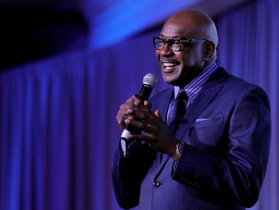 <strong>Willie Gregory, director of Global Community Impact with Nike, was named the next Greater Memphis Chamber Chairman of the Board during the Chamber's annual luncheon on Dec. 5, 2019.</strong> (Patrick Lantrip/Daily Memphian)