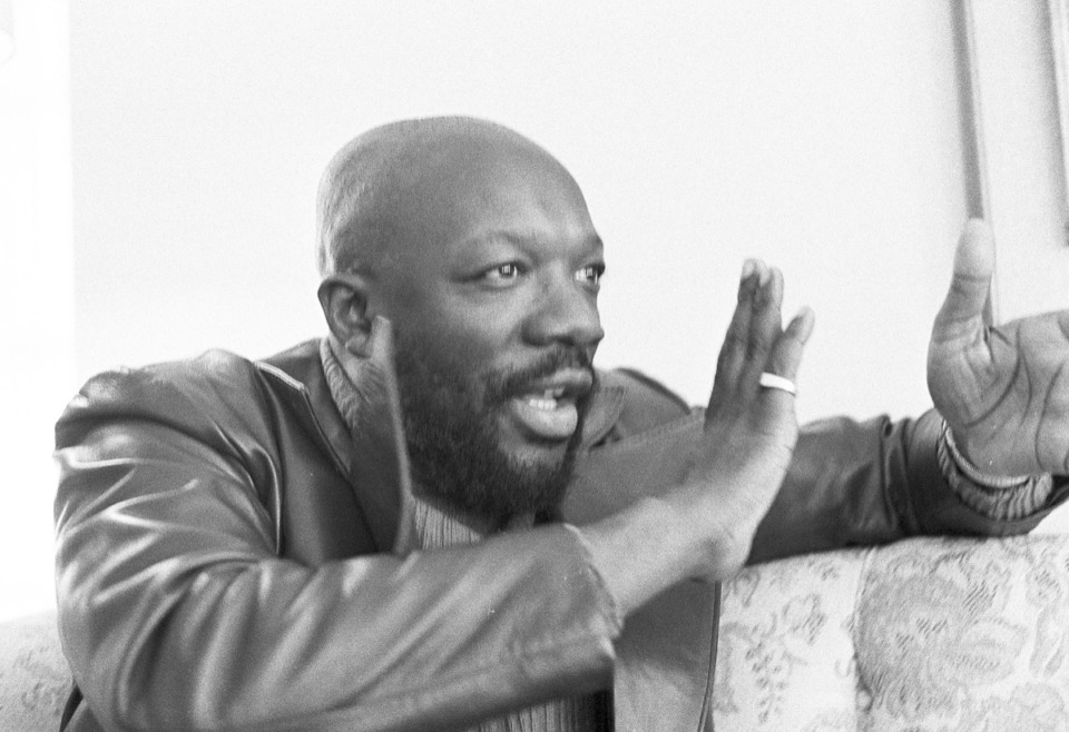 <strong>The late Isaac Hayes, seen here in 1971, will receive a Grammy Lifetime Achievement Award.</strong> (George Brich/AP)