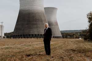 <strong>Millionaire developer Franklin Haney stands in front of the Bellefonte Nuclear Plant in Hollywood, Ala. Haney purchased the plant at auction in 2016 for $111 million, and his plan to&nbsp; make Bellefonte operational again and sell power to Memphis hinges on raising billions of dollars and overcoming some stiff opposition.</strong> (Houston Cofield/Daily Memphian)&nbsp;