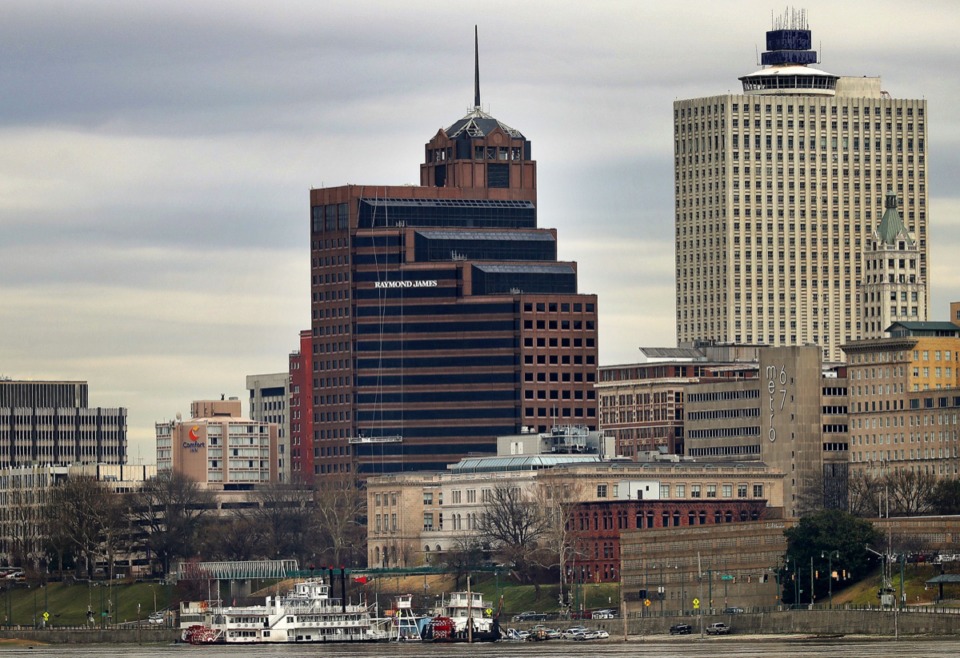 <strong>Raymond James &amp; Associates will be leaving the Downtown office tower bearing its name, opening plenty of space with river views for prospective tenants.</strong> (Jim Weber/Daily Memphian file)