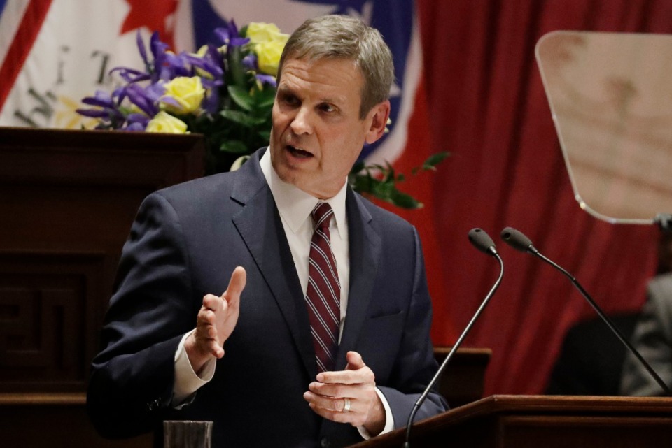 <strong>In response to the coronavirus, Gov. Bill Lee on Monday, March 16,&nbsp;urged every school system in Tennessee to close. Lee said he expects school systems to close by Friday, March 20, and remain closed through March 31 in an effort to keep the virus from spreading.&nbsp;</strong>(Mark Humphrey/Associated Press file)