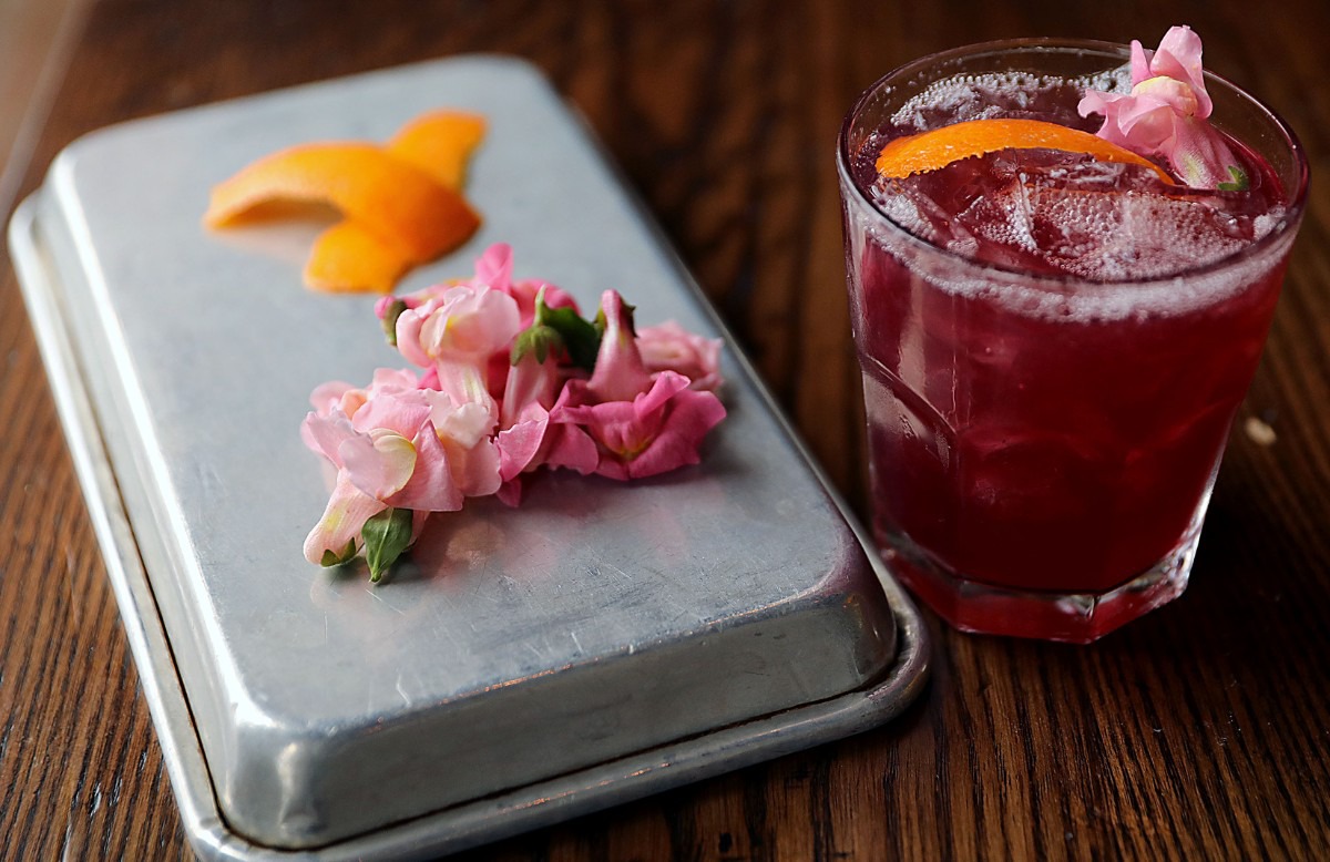 <strong>A red wine and vodka-based cocktail dubbed &ldquo;Yummy as Hell&rdquo; was created by The Second Line&rsquo;s Sam Hendricks. The restaurant is temporarily closed but considering a takeout option.</strong>&nbsp;(Patrick Lantrip/Daily Memphian file)