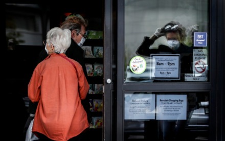 <strong>As of Tuesday, April 14, shoppers at The Fresh Market were being asked to wear a face mask. It&rsquo;s the grocer&rsquo;s response to the CDC&rsquo;s advice that people cover their face in public to help prevent spread of COVID-19.&nbsp;</strong>(Mark Weber/Daily Memphian)