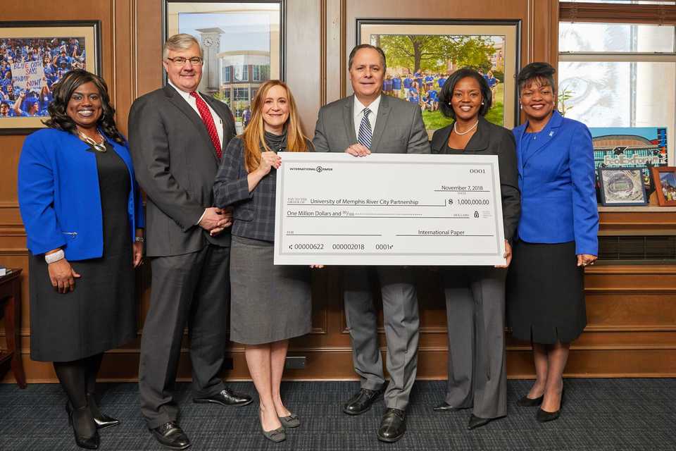 <strong>Memphis-based International Paper has donated $1 million to the River City Partnership, a collaboration between the University of Memphis, Shelby County Schools and the Achievement School District.</strong> (Submitted)&nbsp;