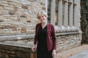 <strong>President of Rhodes College&nbsp;Dr. Marjorie Hass, seen here on campus in 2018, discussess how the college has responded to the coronavirus challenge.</strong> (Daily Memphian file)