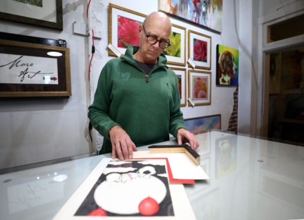<strong>Tom Clifton, owner of T Clifton Art Gallery on Broad Avenue. His business was one of 10 to receive a NEED grant Friday, May 8, due to the negative impacts of coronavirus.</strong> (Patrick Lantrip/Daily Memphian file)