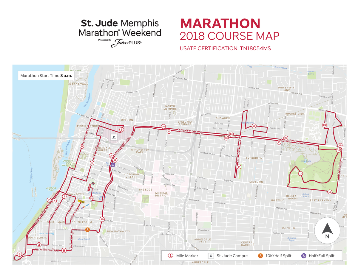 St. Jude Memphis Marathon expects 70,000 runners, spectators Memphis