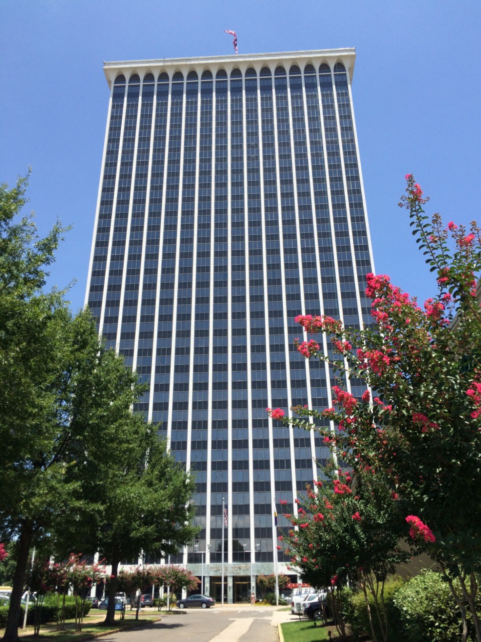 <strong>In this 2015 file photo, Clark Tower rises majestically in East Memphis.</strong> (Daily Memphian file)