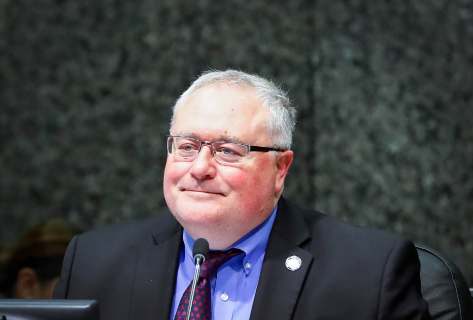 <strong>Shelby County Commission Chairman Mark Billingsley, pictured above, was one of several comissioners who felt that trying to involve county contractors in "ban the box" efforts would be overreaching. (</strong>Mark Weber/Daily Memphian file)