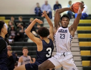 <strong>Lausanne center Moussa Cisse (shown in a game against Briarcrest on Dec. 13) has committed to Memphis and head coach Penny Hardaway.</strong> <strong>His final list had also included Florida State, Georgia, Georgetown, Kentucky and LSU.</strong> (Daily Memphian file)