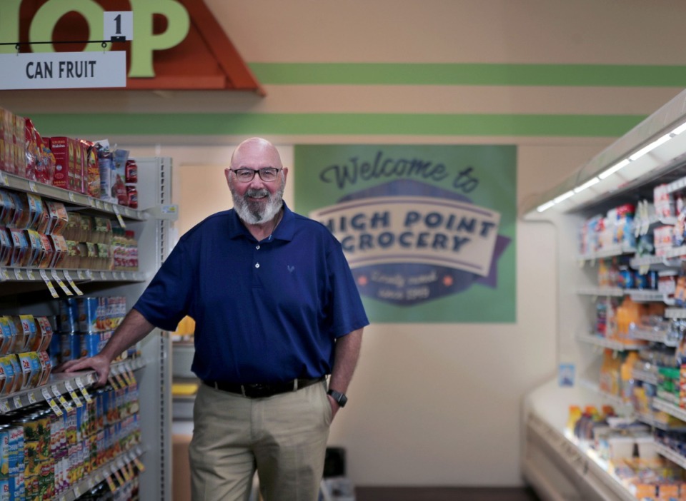 <strong>Rick James is the new owner of High Point Grocery. James, CEO of Castle Retail Group, purchased the store last month from&nbsp;CD Shirley&nbsp;and wasted no time getting it spiffed up and ready to open on Aug. 18.</strong> (Patrick Lantrip/Daily Memphian)