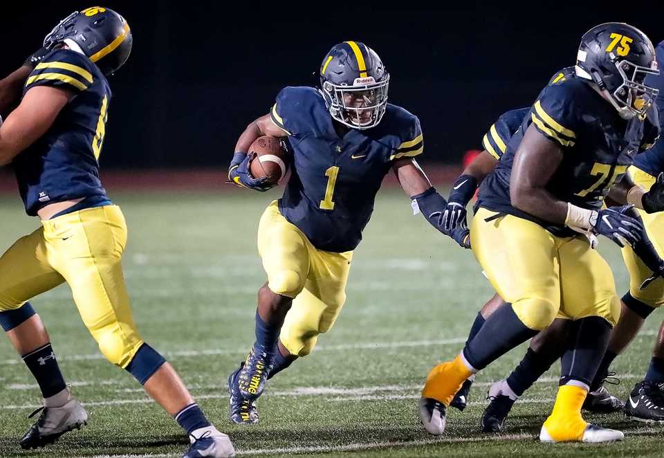 Lausanne senior Eric Gray led Shelby County in rushing, rushing yards per game and touchdowns during the 2018 football season.