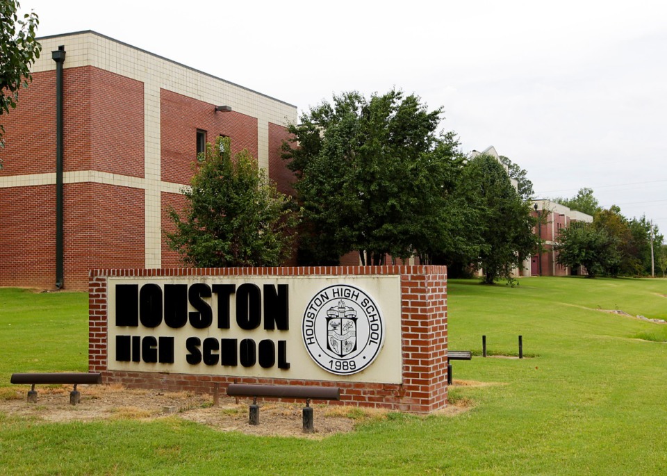<strong>Houston High School will host CBHS at 7 p.m. Friday, as prep football returns.</strong> (Lance Murphey/Daily Memphian file)