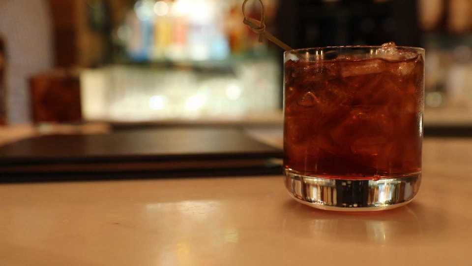 <strong>The Beast O&rsquo; Burden, a new take on a a classic Manhattan, as made by Acre bartender Taylor Hannah.</strong> (Patrick Lantrip/Daily Memphian)