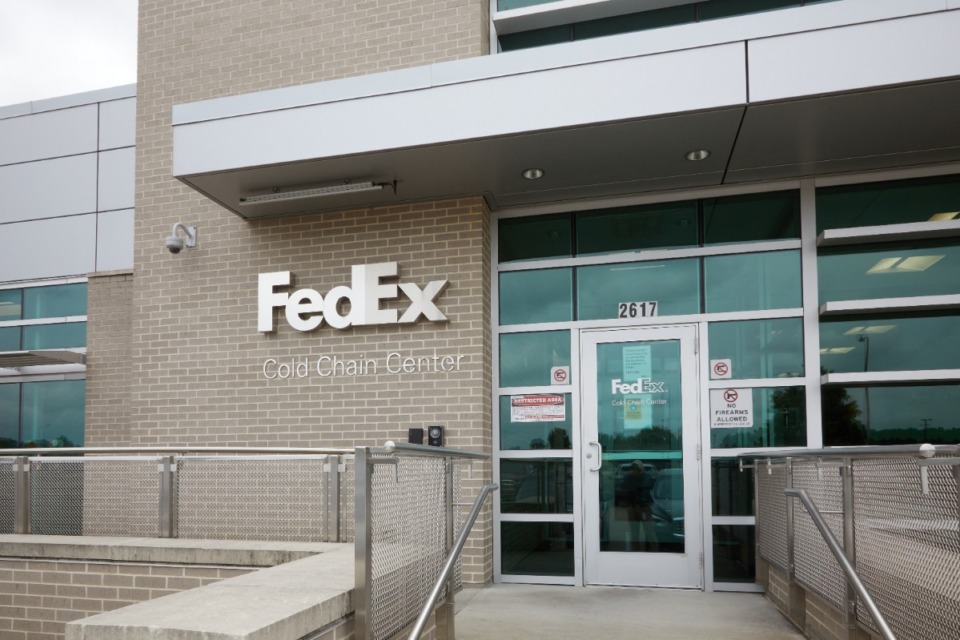 <strong>FedEx&rsquo;s $25 million Cold Chain Center has been adapted to accomodate the ultra-cold temperatures required to store the vaccine.&nbsp;</strong>(Courtesy FedEx)