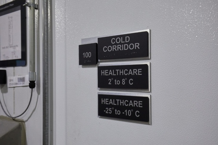 <strong>FedEx&rsquo;s $25 million Cold Chain Centers around the world have been adapted to provide the ultra-cold storage needed for coronavirus vaccine.</strong> (Courtesy FedEx)