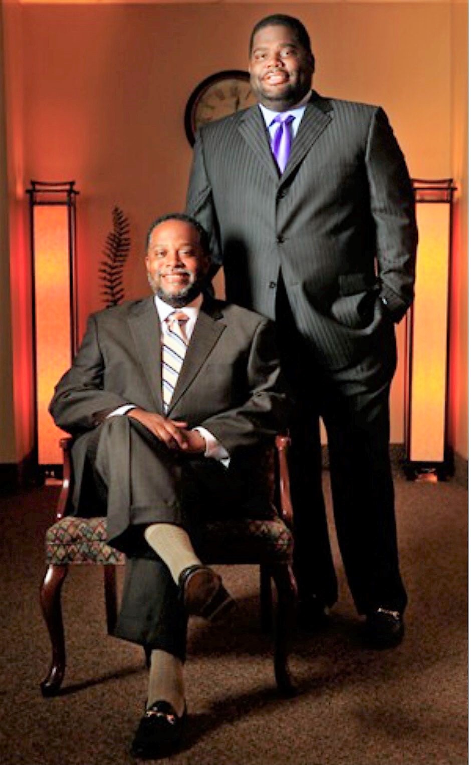 <strong>Donnell Cobbins (left) and Darrell Cobbins were as close as two brothers could be without being twins.</strong> (Submitted)