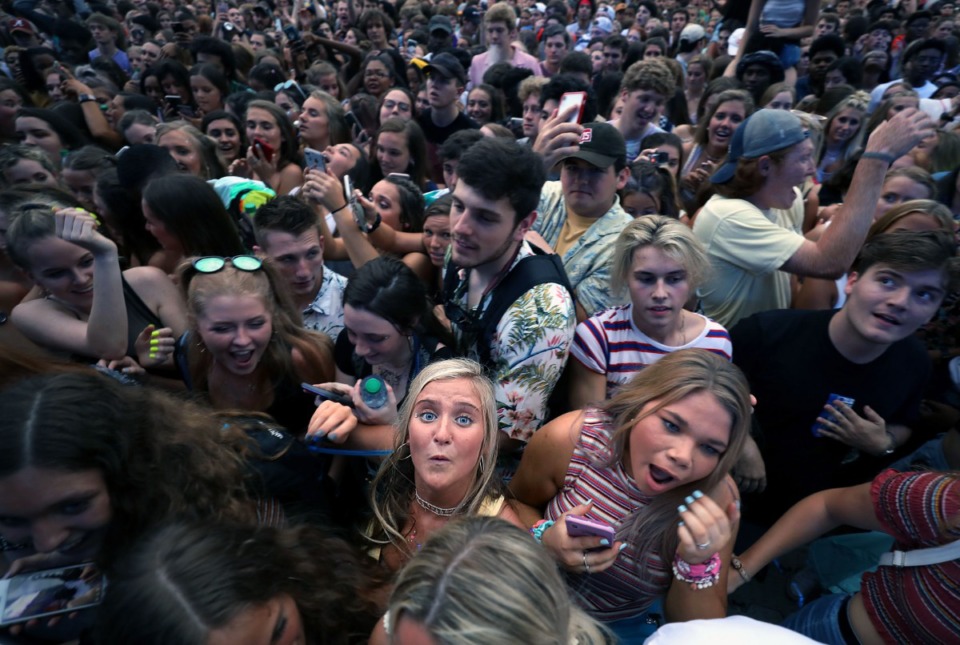 <strong>Crowds gathered at the last Beale Street Music fest in May 2019.</strong> (Patrick Lantrip/Daily Memphian file)