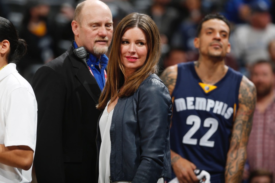 <strong>Native Memphian and minority Grizzlies owner Ashley Manning, seen here in 2016, joined with her husband, NFL great Peyton Manning,&nbsp;in making&nbsp;a substantial donation to the renovation of Overton Park golf course.</strong> (David Zalubowski/AP)