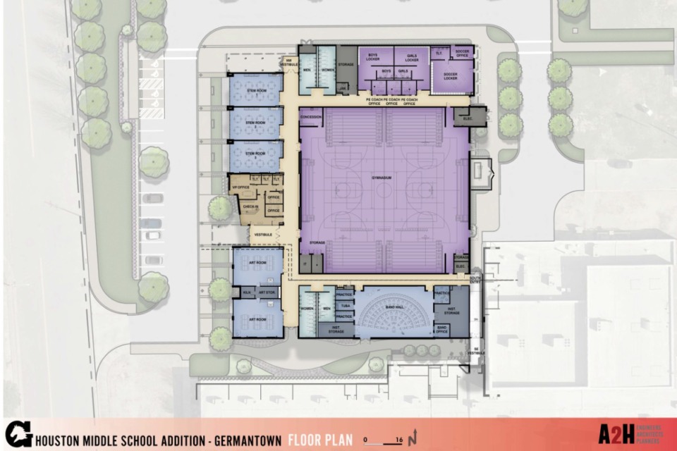 Germantown to fund 5 million for Houston Middle addition Memphis