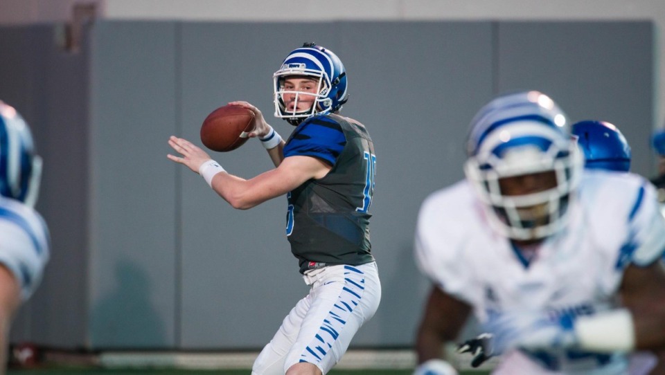 <strong>University of Memphis quarterback Connor Adair (in a file photo) has joined the transfer portal.</strong> (Courtesy Memphis Athletics)