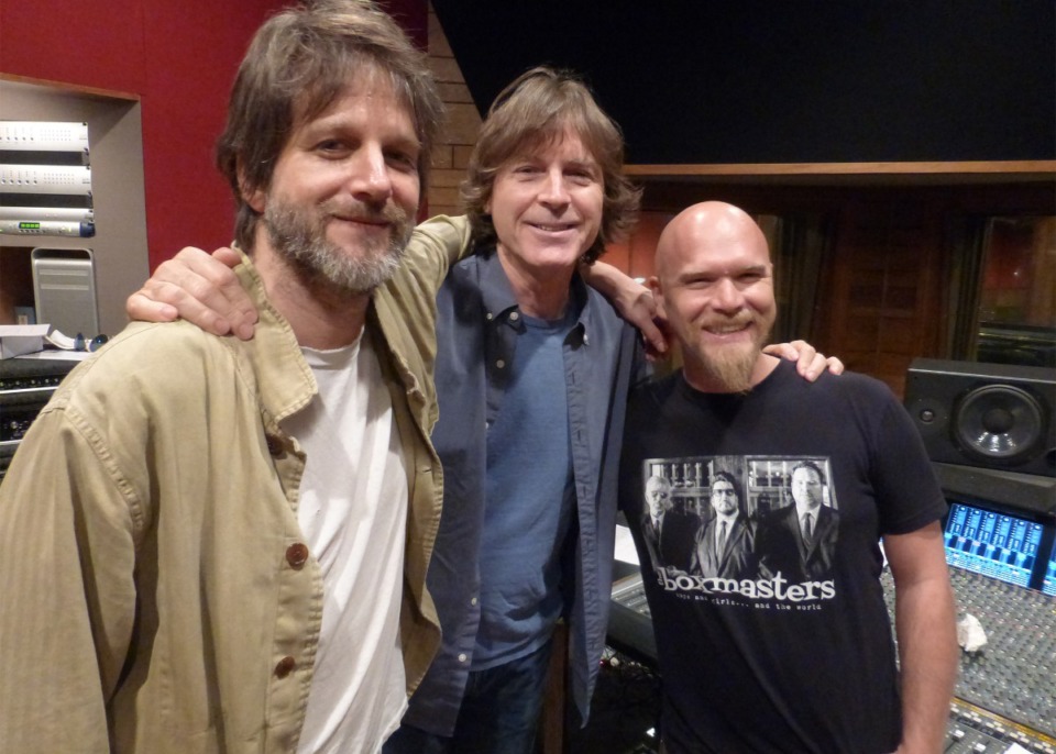 <strong>Jody Stephens (center), with Those Pretty Wrongs bandmate Luther Russell (left) and engineer Mike Wilson, will host Live From Ardent Sunday, Jan. 24.</strong> (Submitted by Jody Stephens)
