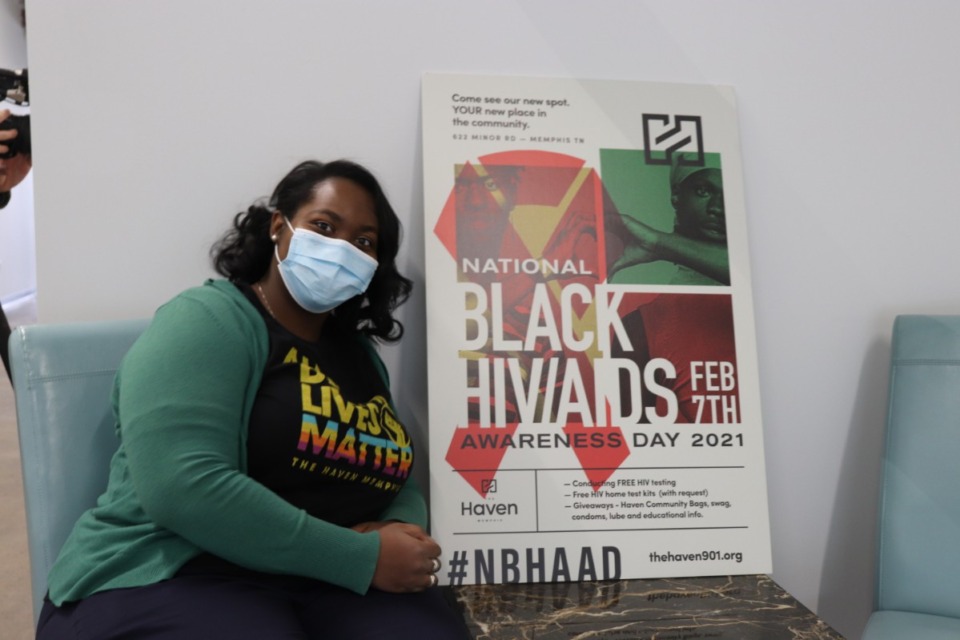 <strong>Krista Thayer is manager of The Haven, which opened Sunday, Feb. 7, National Black HIV/AIDS Awareness Day.</strong> (Daja E. Henry/Daily Memphian)