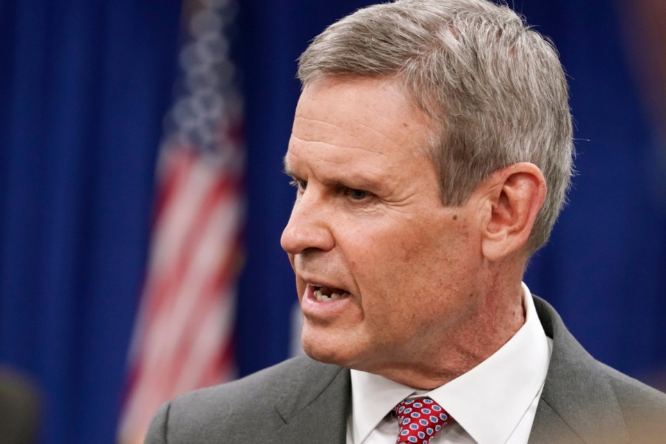<strong>Gov. Bill Lee&rsquo;s third State of the State address Monday evening, Feb. 8, is already getting reaction from Democrats in the Legislature</strong> (AP Photo/Mark Humphrey, File)