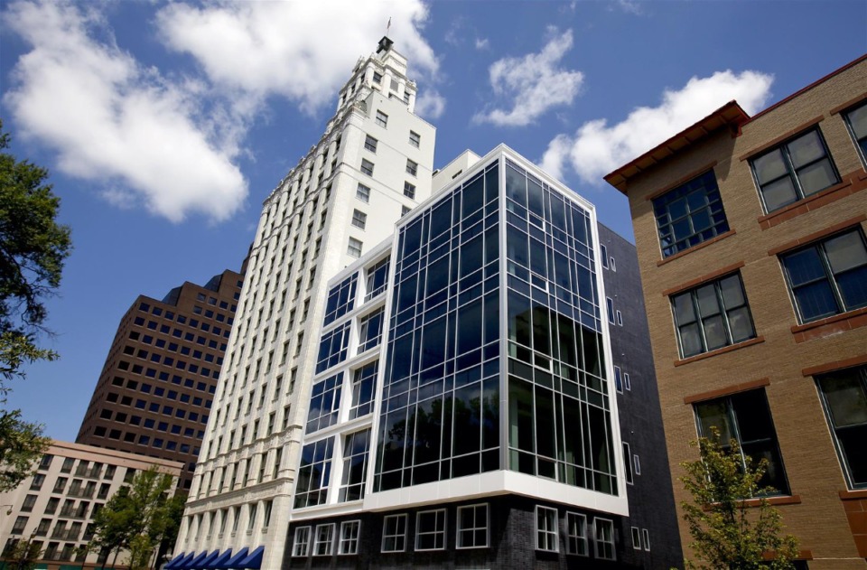 <strong>The modern CA2 building is part of the Court Square Center development Downtown.</strong> (Daily Memphian file)